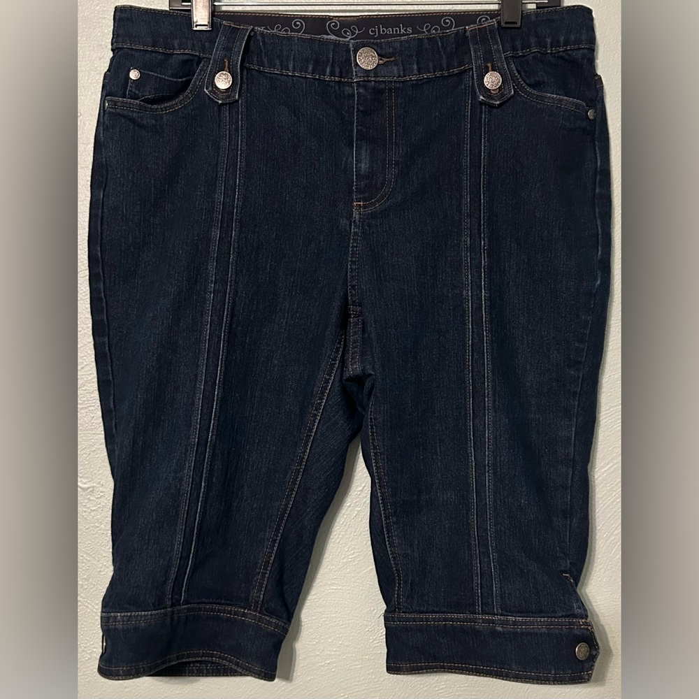 CJ Banks Dark Blue Women's Jeans